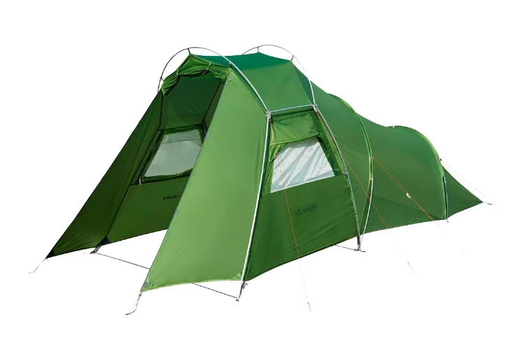 Палатка трехместная VAUDE Chapel L 3P, 11803 заплата самоклеющаяся vaude tent repair patch для ремонта палатки 12х10см 12866