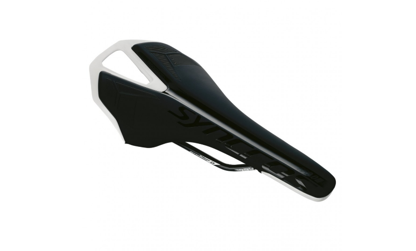 Седло велосипедное Syncros RR2.0 black wide, широкое, жесткое, пластик, сталь, черное, 238587-BL