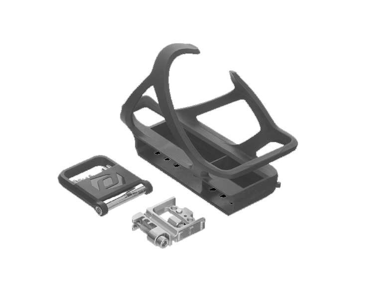 фото Флягодержатель велосипедный syncros mb tailor cage правый, black, с инструментом в наборе, 250582-0001222