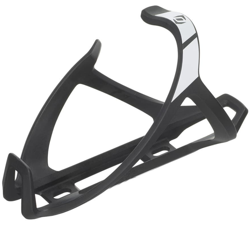 Флягодержатель велосипедный Syncros Coupe Cage 2.0 black/white, нейлон, 265595-1007 wide 50mm 2 inch polyester nylon pure black ribbon for handmade strap weekend bag strap seat belt