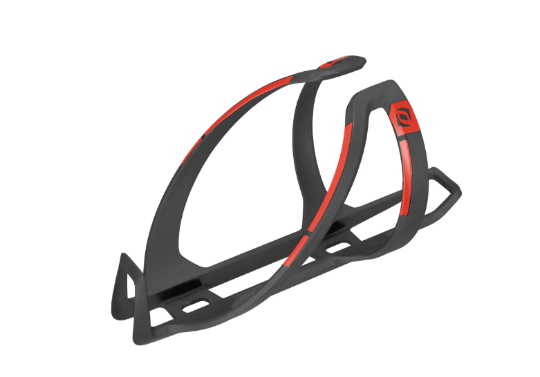 Флягодержатель велосипедный Syncros Coupe Cage 1.0 black/rally red, карбон, 265594-5847