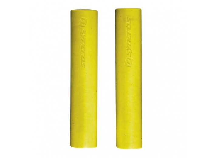 Грипсы велосипедные Syncros Silicone yellow, 130 мм, 234805-YL грипсы велосипедные syncros pro lock on желтый 250574 6519