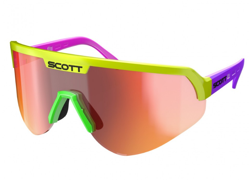 Очки велосипедные Scott SportShields 60th multi color / red chrome, 270938-0167