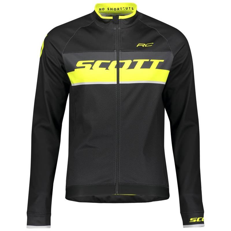 

Велокуртка SCOTT RC AS, black/sulphur yellow (черный/желтый сульфур), 2019, 267535-5024 (Размер: M)
