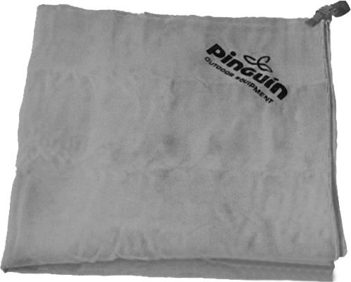 Полотенце Towel PINGUIN L 60 x 120, серый, p-4054 полотенце из микрофибры mad wave microfiber towel pineapple m0761 08 2 11w розовый