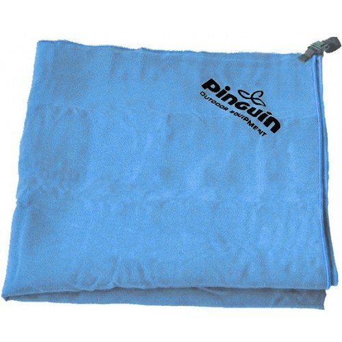 Полотенце Towel PINGUIN M 40 x 80, голубой, p-4053 полотенце из микрофибры mad wave microfiber towel husky m0761 02 1 05w красный