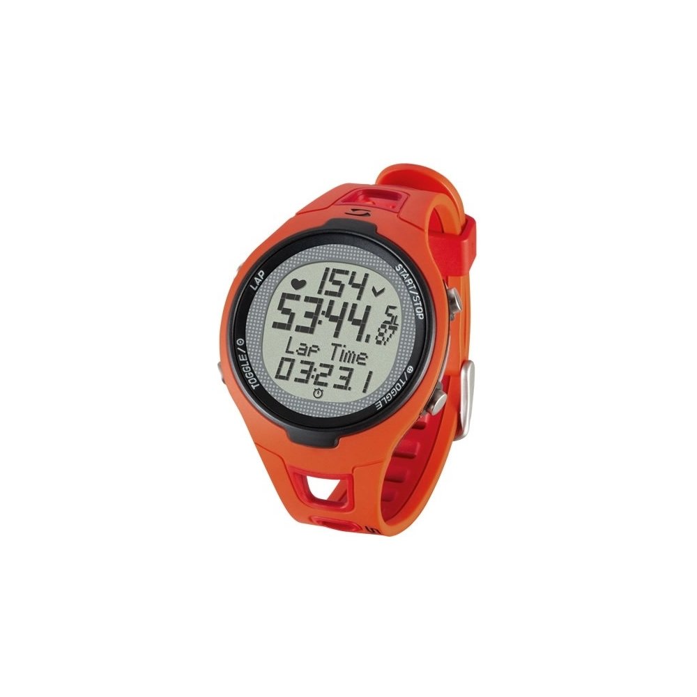 Спортивные часы Пульсометр SIGMA PC 15.11 красный, 2019, 21515