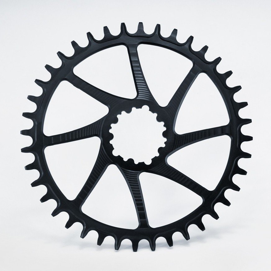 

Звезда передняя Garbaruk SRAM GXP Round 38T, черный, 5907441529198