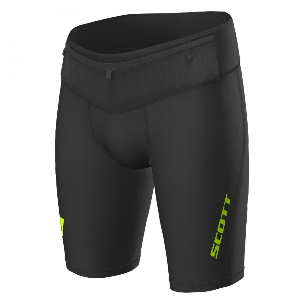 

Шорты велосипедные SCOTT Tight RC Run black/yellow, 2019, 270165-1040 (Размер: XL)