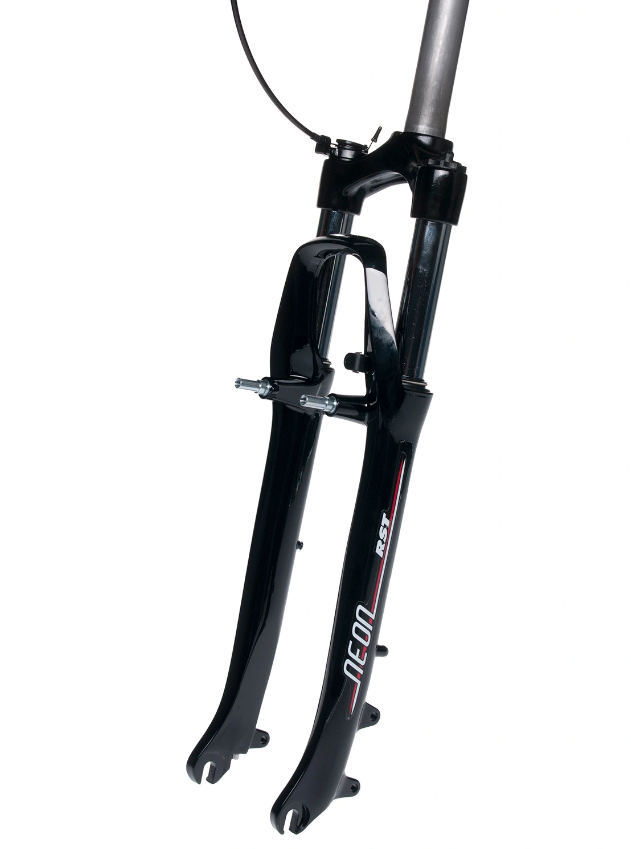 Велосипедная вилка Вилка велосипедная RST NEON RL 700Сх28.6, 60 мм, V+D, черная, 5-395689