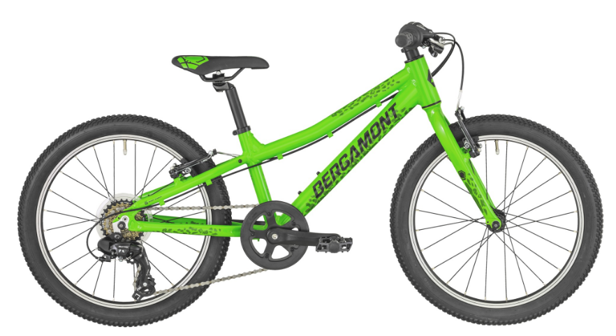 фото Детский велосипед bergamont bergamonster boy 20" 2019 (рама: 26 (рост: 120-130 см), цвет: зеленый/черный)