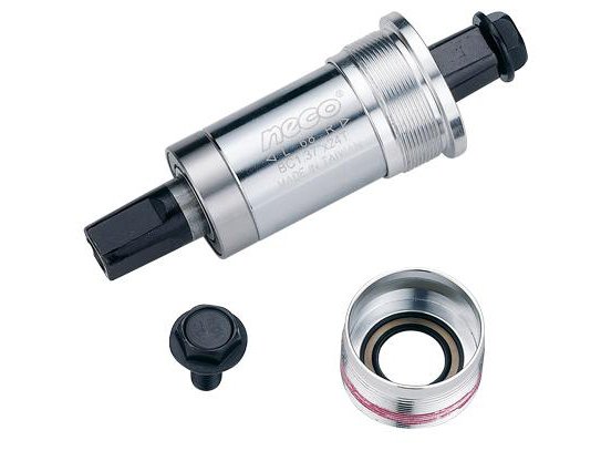 

Каретка NECO под квадрат, BSA 1.37”x24T, R/L. 73MM/115,0мм, B920AL