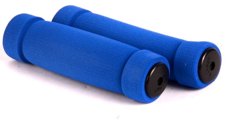 

Грипсы велосипедные MTB JOY KIE 125мм, мягкие, синие, HL-GR01, Синий