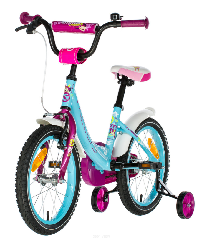 фото Детский велосипед kellys emma 16" 2019 (возраст 1.5 - 4 года (рост 100–125 см), цвет: розовый)