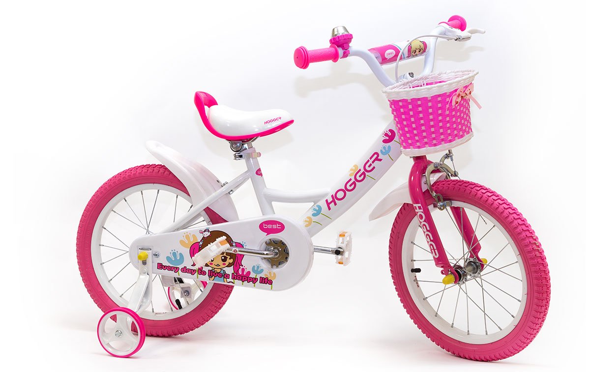 фото Детский велосипед hogger f260 16" 2018 (возраст: 4 - 6 (рост: 100 - 118 см), цвет: белый)