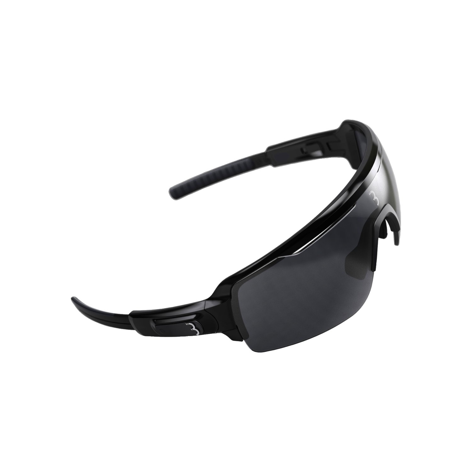 Очки велосипедные BBB 2019 sunglasses Commander PC Smoke MLC silver lens PC clear, glossy black, BSG купить на ЖДБЗ.ру - фотография № 2