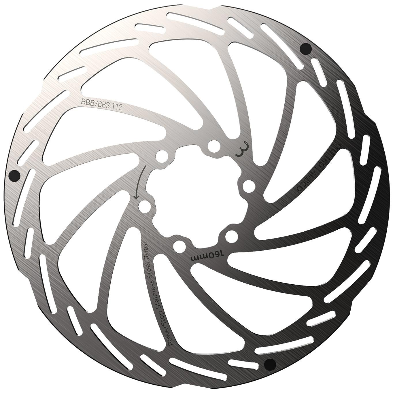 Ротор велосипедный BBB 2019 discbrake rotor PowerStop, 160mm, серебристый, BBS-112 известково магнезиальные эволюционные тренды как индикаторы рудоносных гранитовых систем