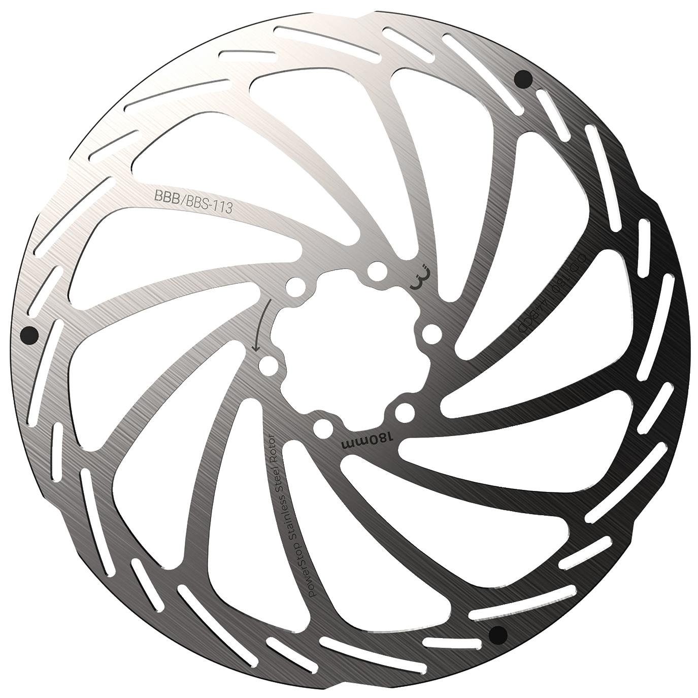 Ротор велосипедный BBB 2019 discbrake rotor PowerStop, 180mm, серебристый, BBS-113 известково магнезиальные эволюционные тренды как индикаторы рудоносных гранитовых систем