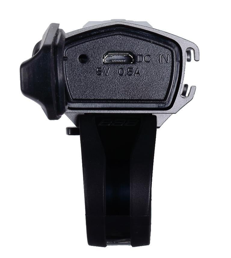 фото Фонарь велосипедный передний bbb swat stvzo usb rechargeable, серый, bls-105k