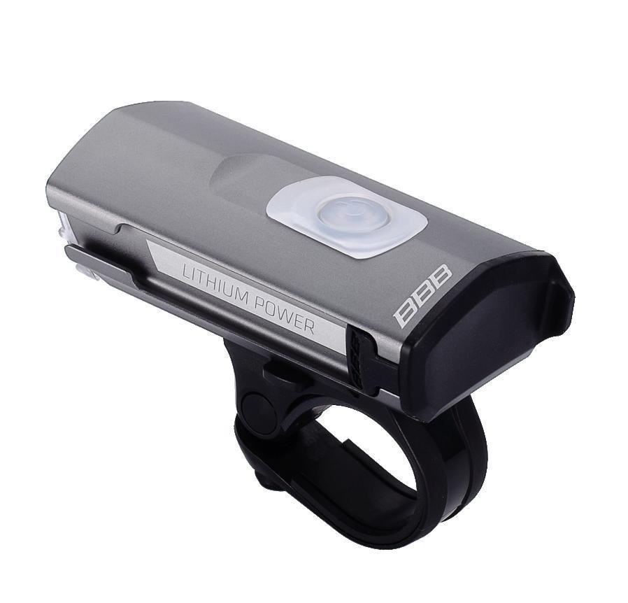 фото Фонарь велосипедный передний bbb swat stvzo usb rechargeable, серый, bls-105k