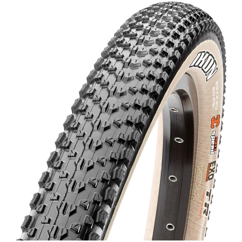 Велопокрышка Maxxis 2019 Ikon 29x2.20 57-622 60TPI Foldable 3C/EXO/TR/Skinwall, черный, ETB96740700 велопокрышка maxxis 2019 ikon 29x2 60 66 622 120tpi foldable 3c speed exo tr etb00038300