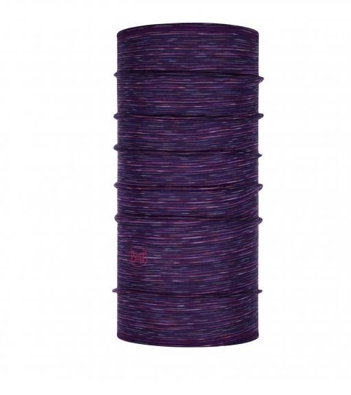 Велобандана Buff Lightweight Merino Wool Slim Fit Purple Multi Stripes, 117999.605.10.00 велобандана buff lightweight merino wool blossom snow 120767 015 10 00