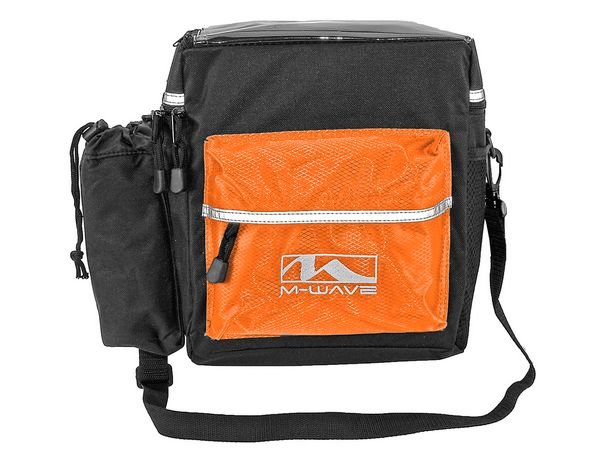 

Велосумка M-WAVE UTRECHT TRAVEL, NYLON 600D, на руль, с ремнем, со светоотражающими элементами, 122817