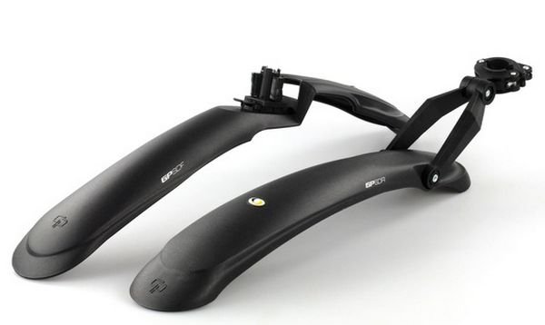 

Крылья Simpla GP Pro - комплект, для велосипедов 24”-28”. S07.1, Черные