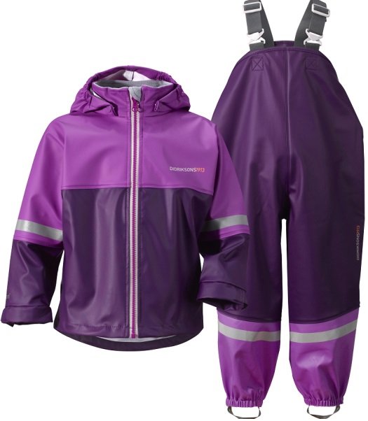 

Костюм детский Didriksons WATERMAN KIDS SET, амарантовый, 500495 (Размер: 70)
