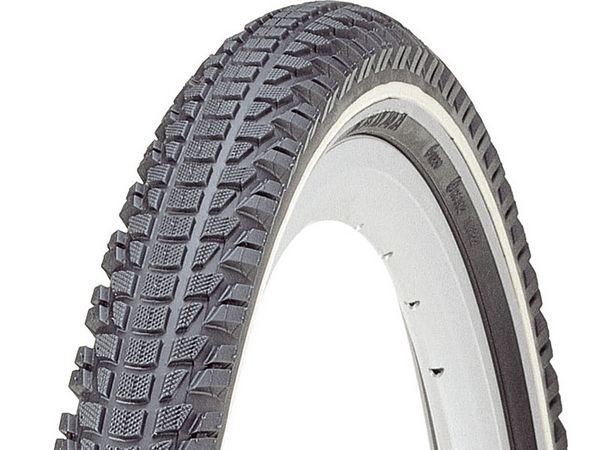 

Велопокрышка Kenda 26''x1.95, K-892, для горных, прогулочных, городских велосипедов, черная с желтой полосой, 526671, Черно-желтый