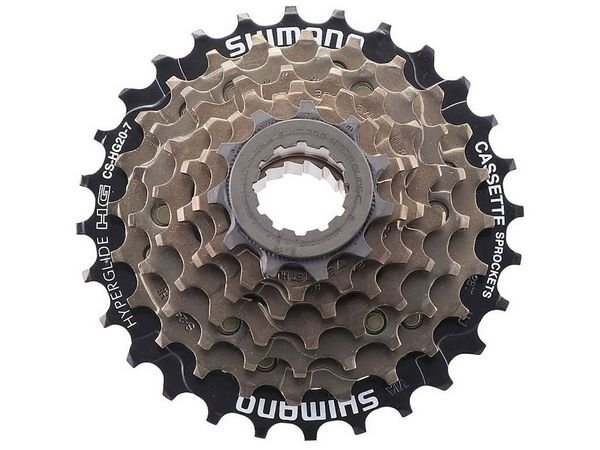 

Кассета велосипедная Shimano Altus CS-HG-20-7, 12-28T, 7 скоростей, 587632