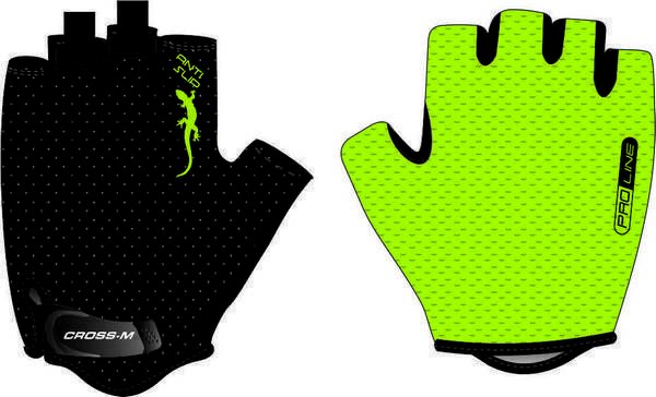 

Велоперчатки Cross-m Pro line Anti slip, черный/салатовый, 37006- (Размер: XL