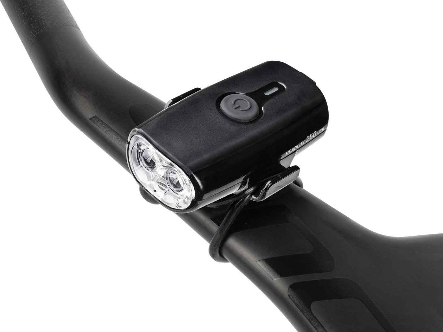 фото Фара велосипедная topeak headlux 250 usb, передняя, black, tms088b