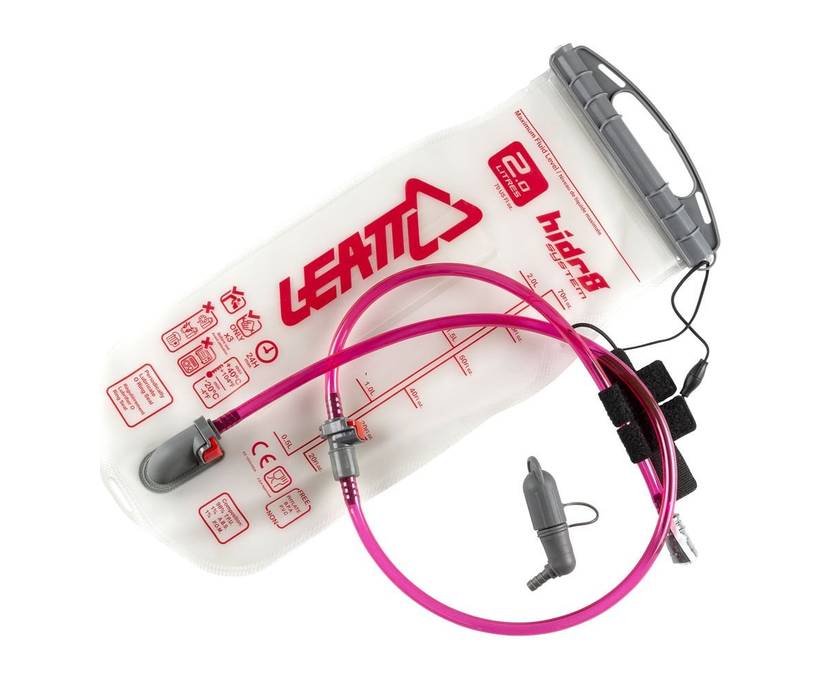 

Гидропак Leatt Flat Cleantech Bladder Pack, 2 л, со шлангом и клапаном, 2024, 7016100200