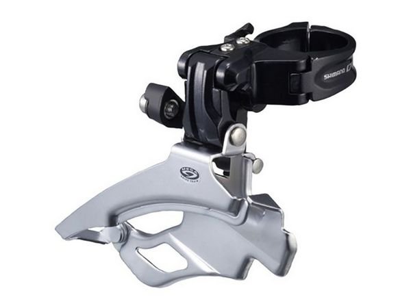 

Переключатель велосипедный передний SHIMANO DEORE FD-M616D, универсальная тяга, угол: 66-69, KFDM 616D6L