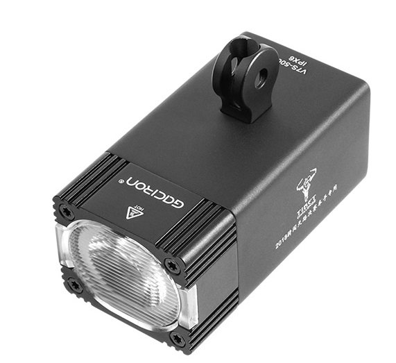 Фонарь передний GACIRON V7S-800, 800lm, 1 диод, 4 режима, Li-аккумулятор, USB, крепление H09S,алюминий, V7S-800 фонарь светодиодный поисковой armytek barracuda v2 1350 лм аккумулятор
