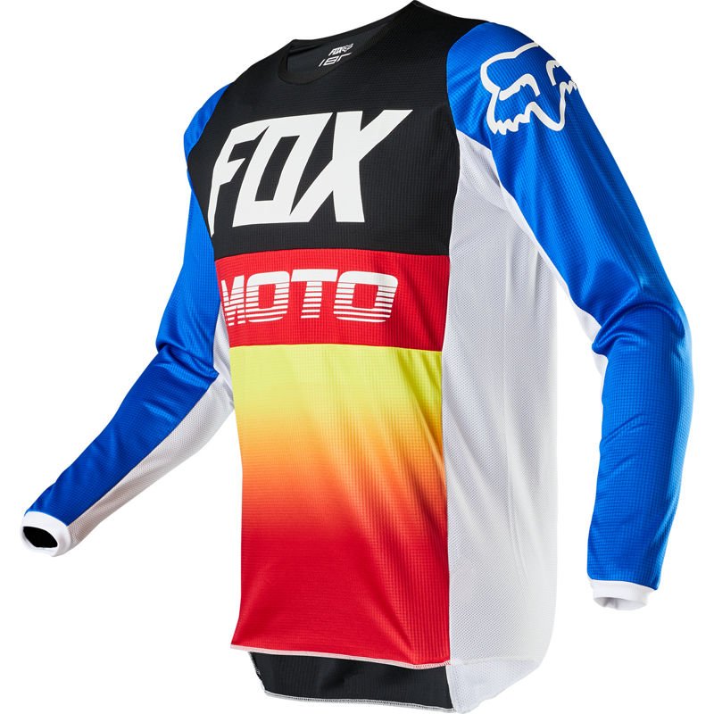 

Велоджерси Fox 180 Fyce Jersey, Blue/Red, 2020 (Размер: XXL