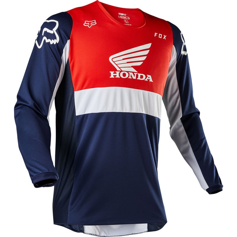 

Велоджерси Fox 180 Honda Jersey, Navy/Red, 2020 (Размер: XXL