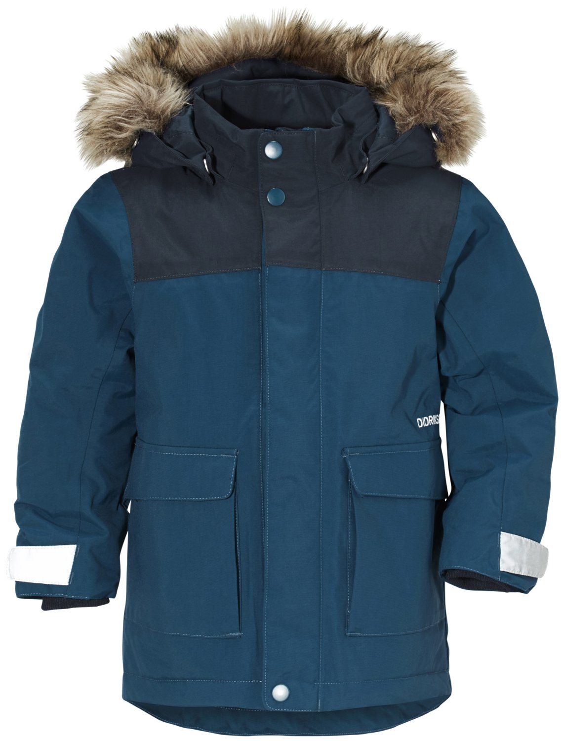 Куртка детская Didriksons KURE KIDS PARKA синий ураган 502679 Размер 100 6000₽