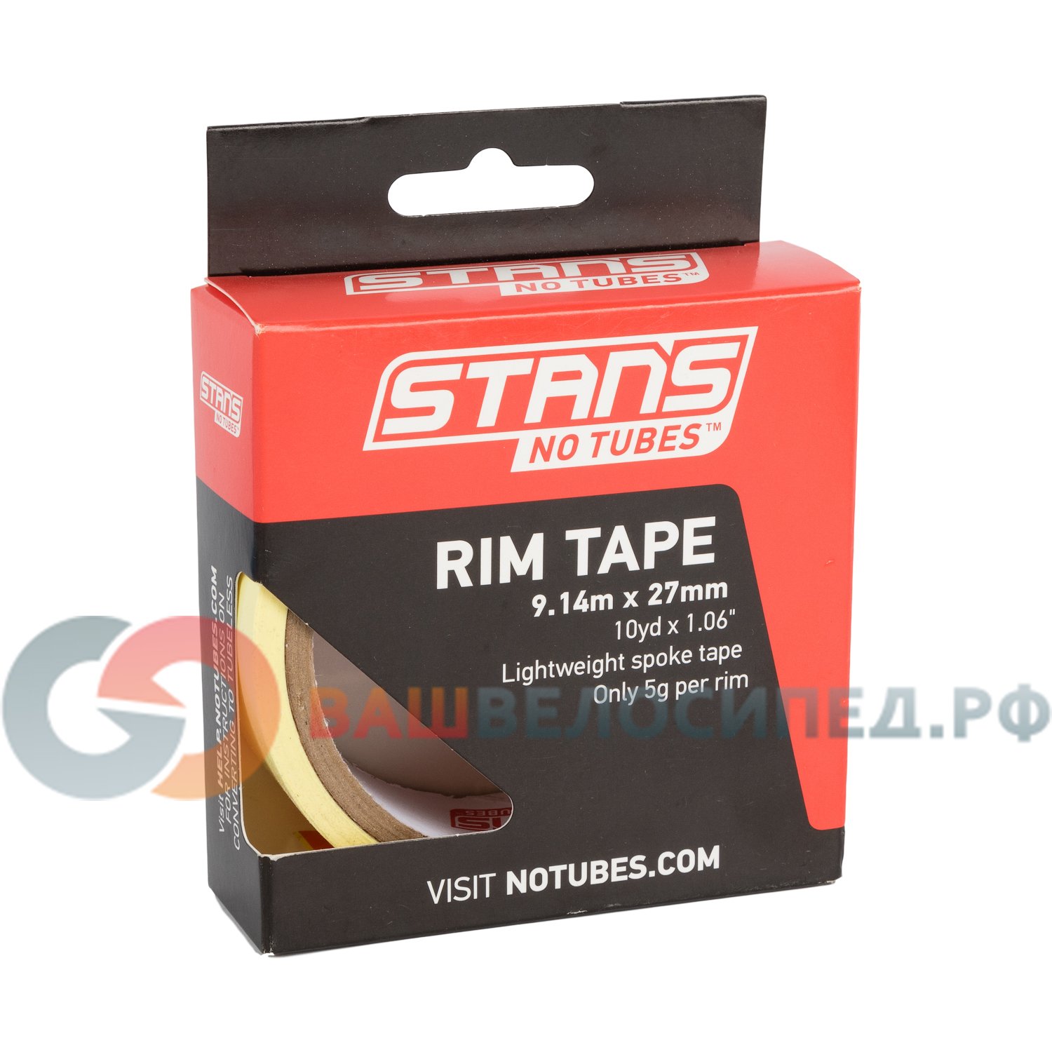 

Лента ободная Stans NoTubes, 9М x 27ММ, AS0083