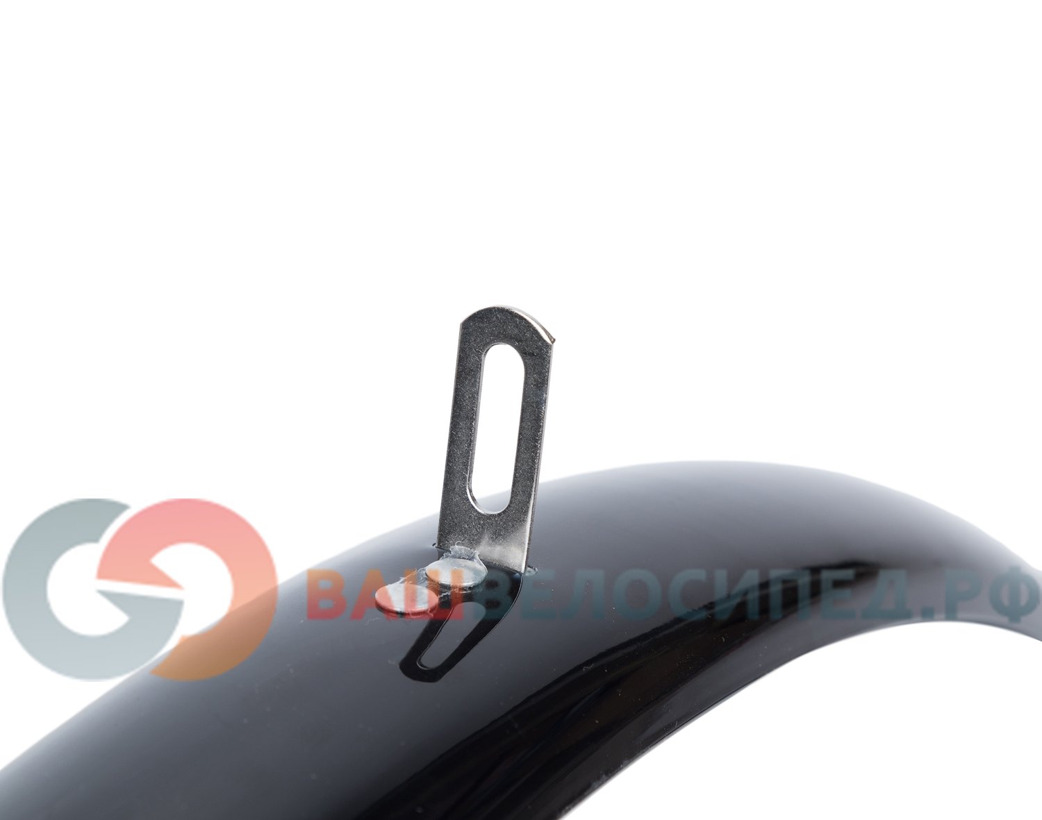 фото Крылья металлопластиковые m-wave, 26-27.5"х60 мм, с усами, с брызговиками, черные, 00-180310