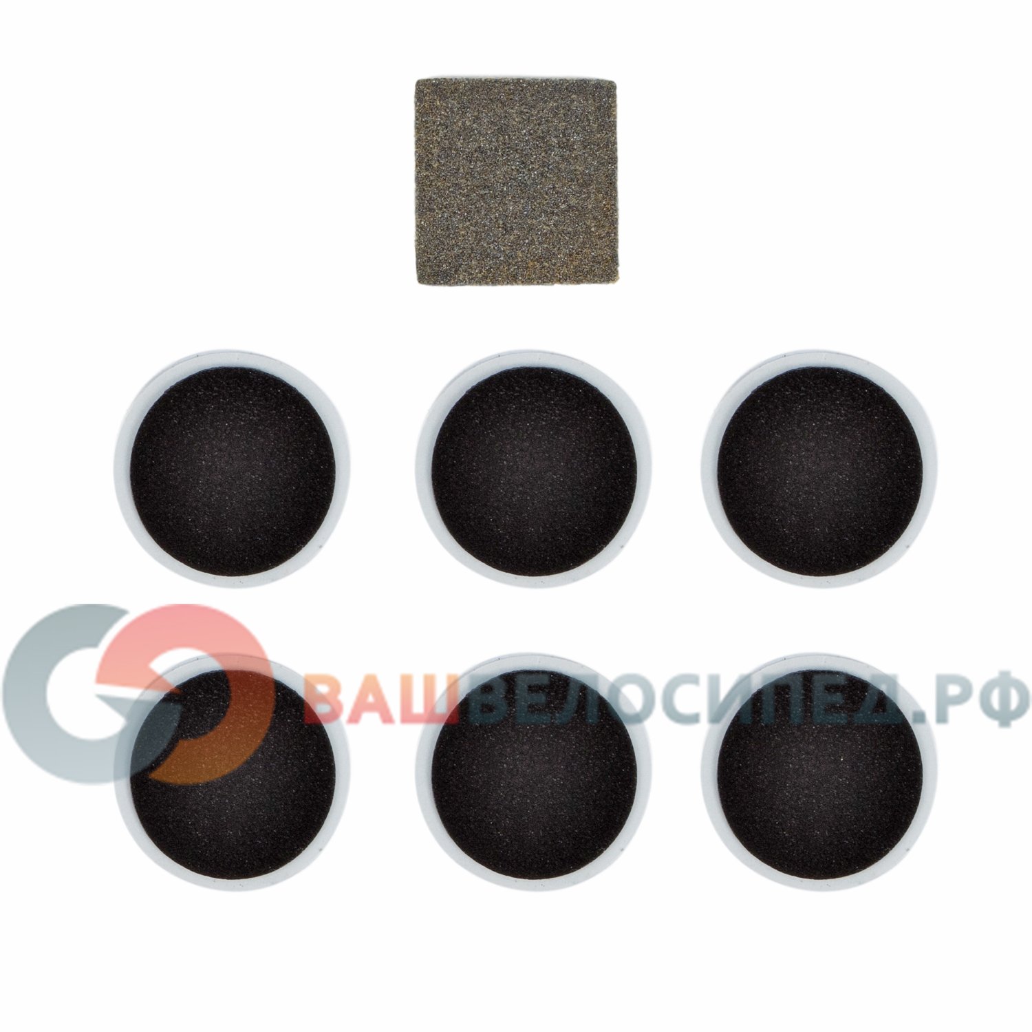 фото Аптечка kronyo gp-46, 6 заплаток+шкурка, 6-170046