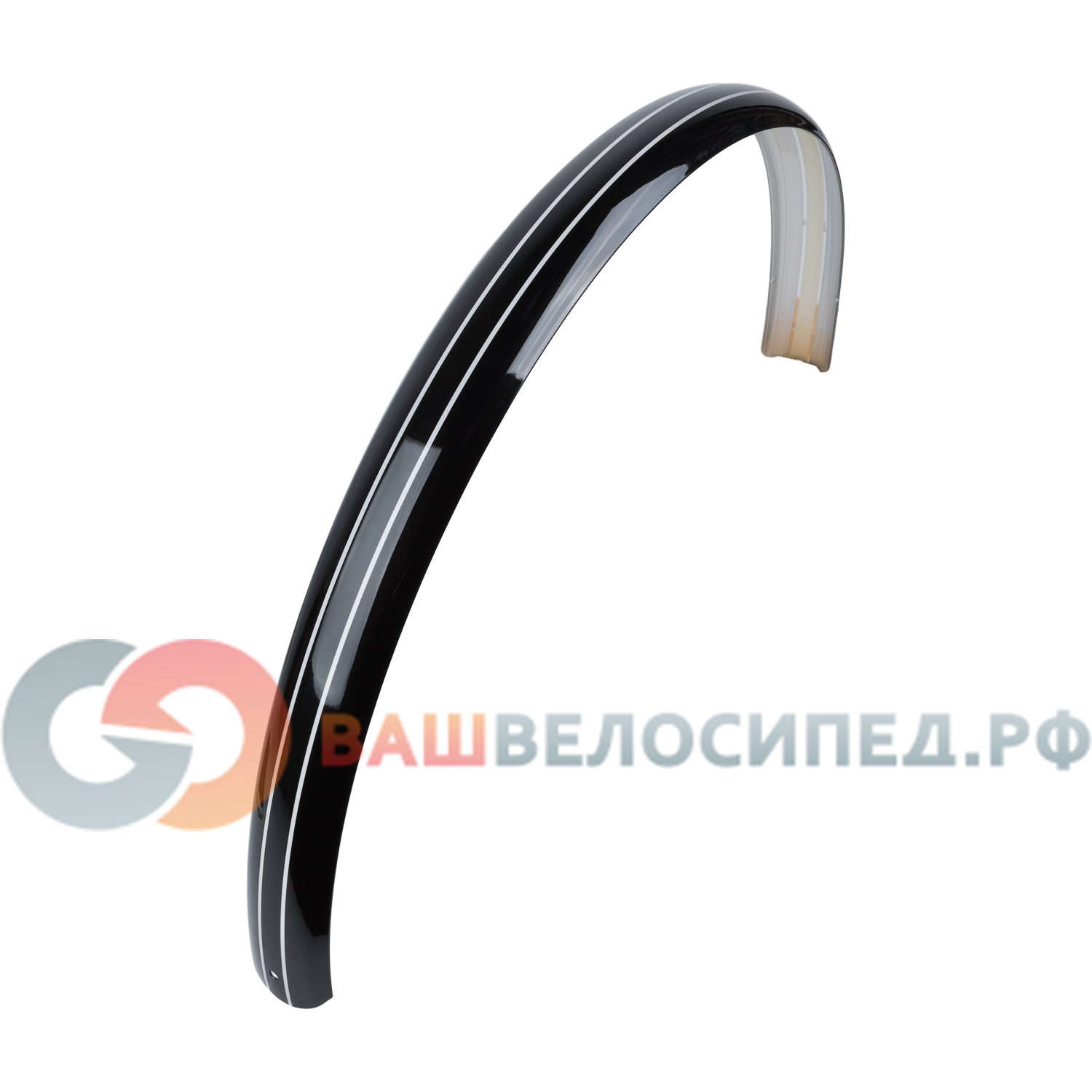 фото Крылья author металлопластиковые axp-60 blk, размер 27.5"х60мм, черные, 8-16100530