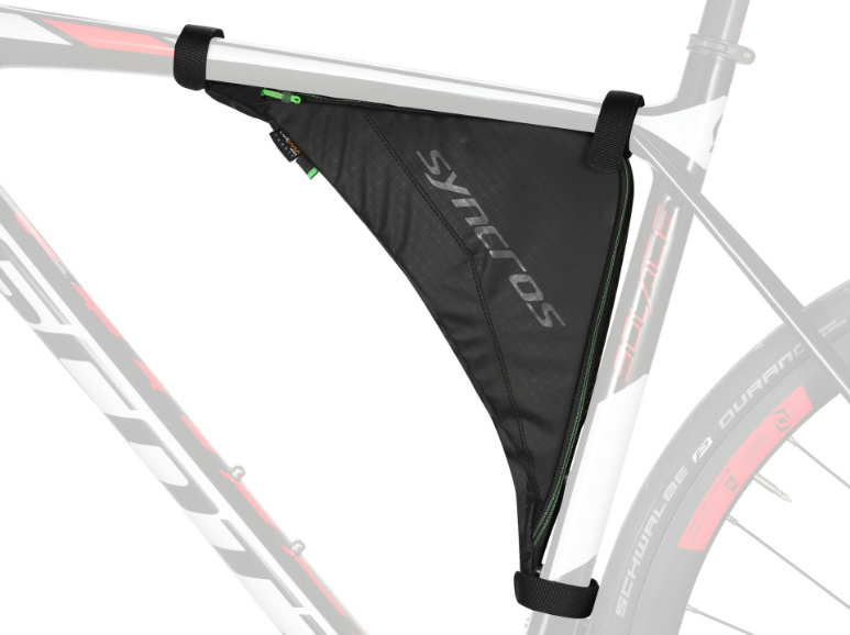 Сумка велосипедная Syncros Frame Retro, на раму, black, 264525 сумка на раму водонепр merida 1 5l 10 23 6 5cm 200гр black grey 2276004563