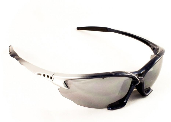 Очки велосипедные KINDAVID, поликарбонат, УФ-защита, со сменными фильтрами, синий/серебро, KIN_S11968 очки для плавания atemi n8202 серебро