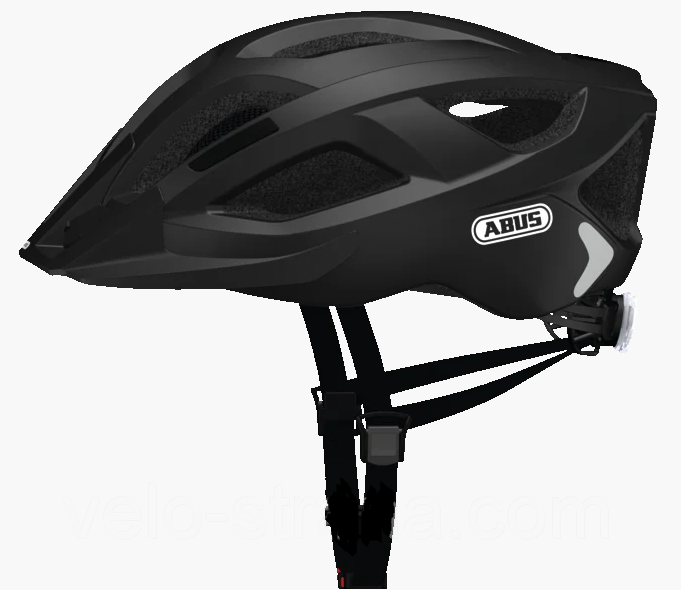 фото Велошлем abus aduro 2.0, velvet black (размер: m (52-58 см))
