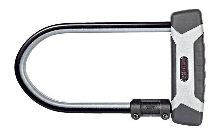 Велосипедный замок ABUS GRANIT X-Plus 540/160HB U-образный, на ключ, с креплением, 230 х 13, черный, 111839_ABUS