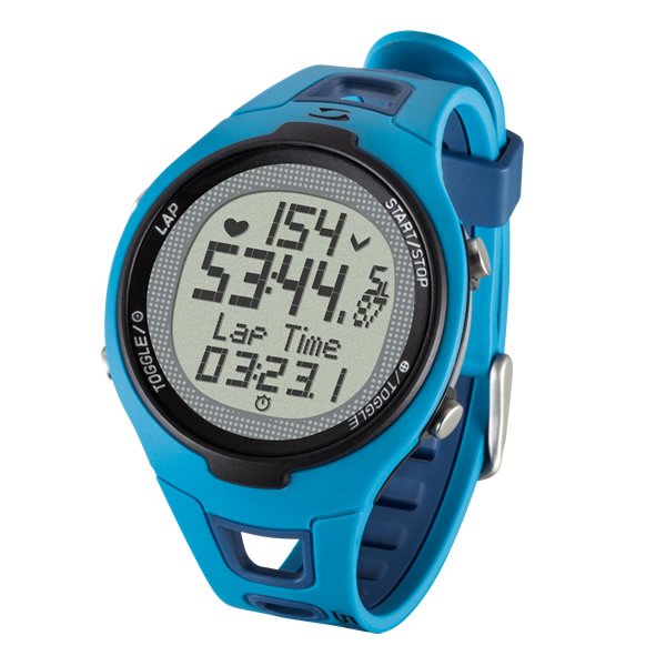 Спортивные часы Пульсометр SIGMA PC 15.11 голубой, 2019, 21516