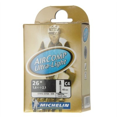 Камера велосипедная MICHELIN A1 COMP ULTRALIGHT, 700С x18-23, бутиловая, велониппель, в упаковке, MIC_9161821111M камера велосипедная michelin c6 downhill racing 54 62x559 018944