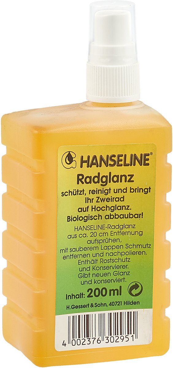 Био-полироль Hanseline BIO VELO PROTECТ, для рамы, 200 мл, HANS_302951 hg полироль для паркета 1 л